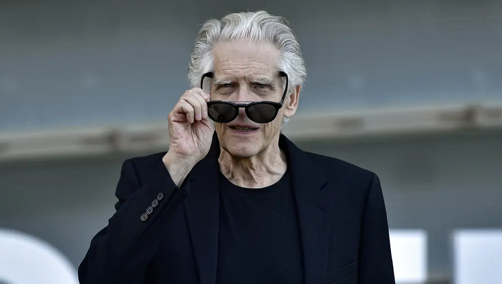 David Cronenberg, homenajeado en el Festival de San Sebastián y de estreno en nuestro país, con "Crímenes del futuro" (AP Photo/Alvaro Barrientos)