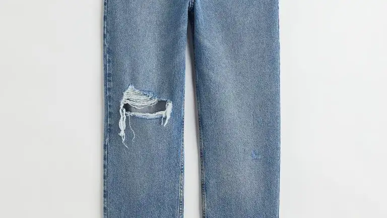 90′s Straight High Jeans, de H&M