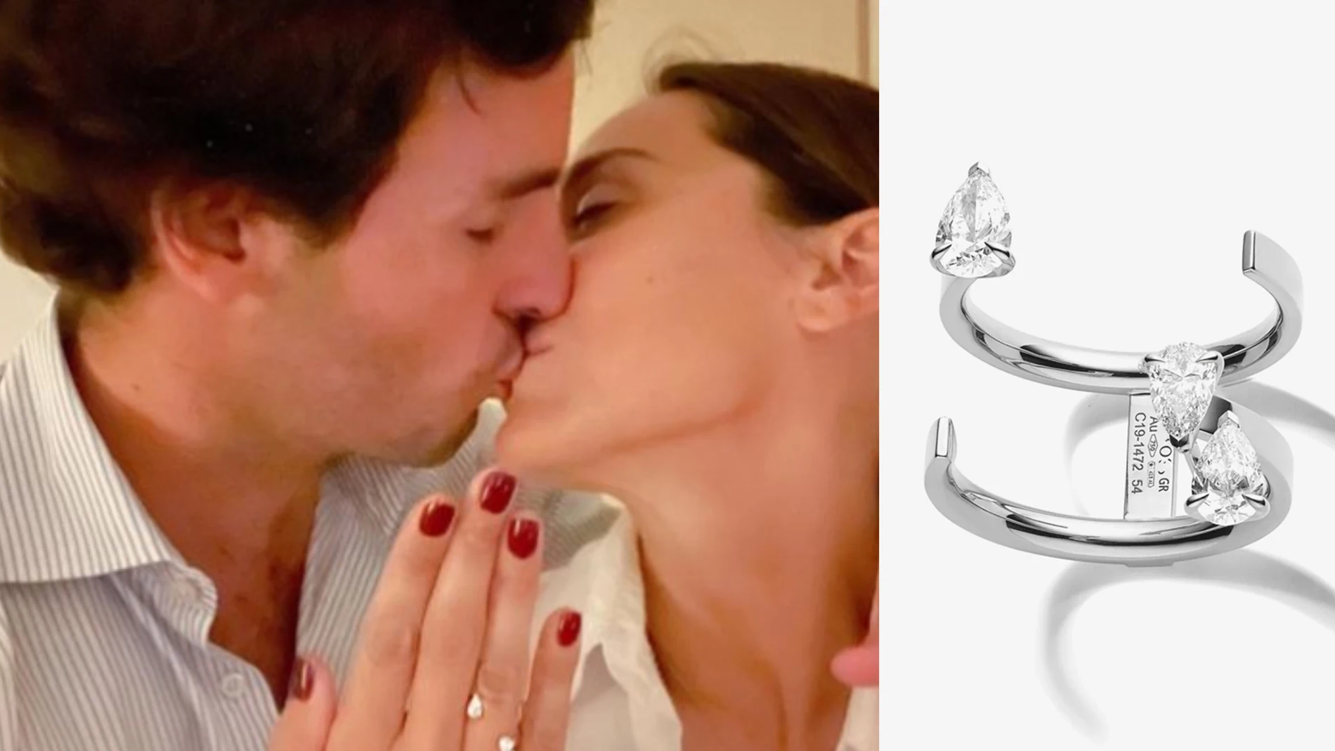 El anillo Serti Sur Vide de la firma italiana Repossi con el que Iñigo Onieva pidió matrimonio a Tamara Falcó