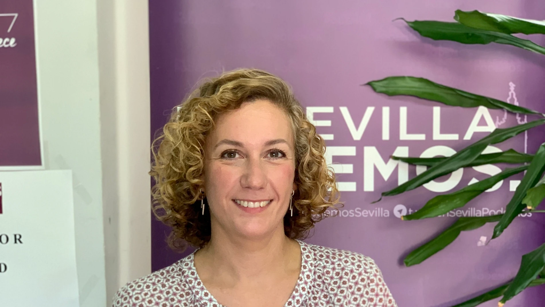 Susana Hornillo, nueva portavoz municipal de Podemos Sevilla. PODEMOS SEVILLA