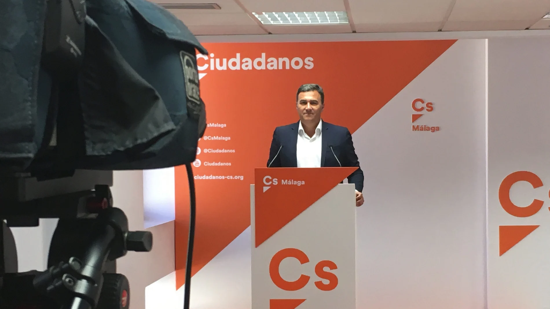 Carlos Hernández White, parlamentario de Ciudadanos por Málaga y portavoz de la formación en la provincia