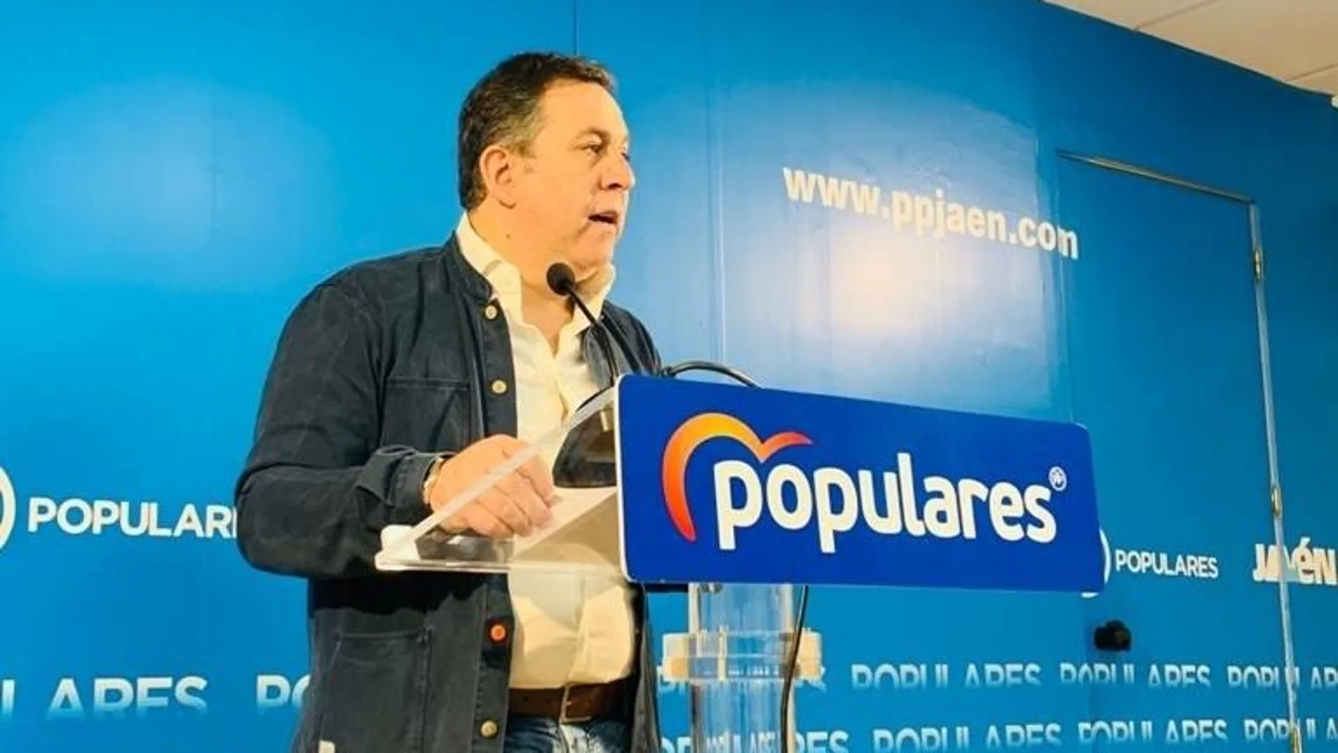 El parlamentario andaluz por el PP de Jaén Francisco Palacios
