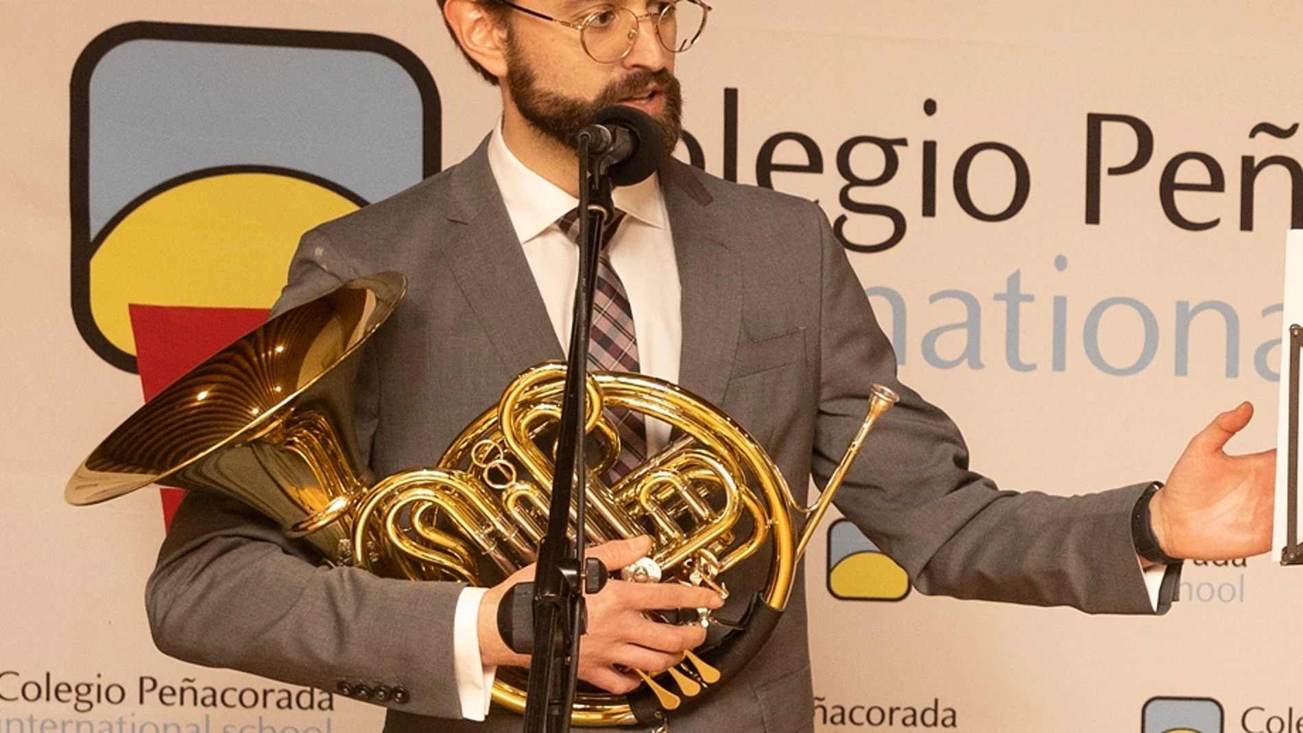 Pablo Quiñonero, director del centro de música del Peñacorada