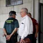 El ex consejero de Empleo andaluz Antonio Fernández, en los juzgados sevillanos