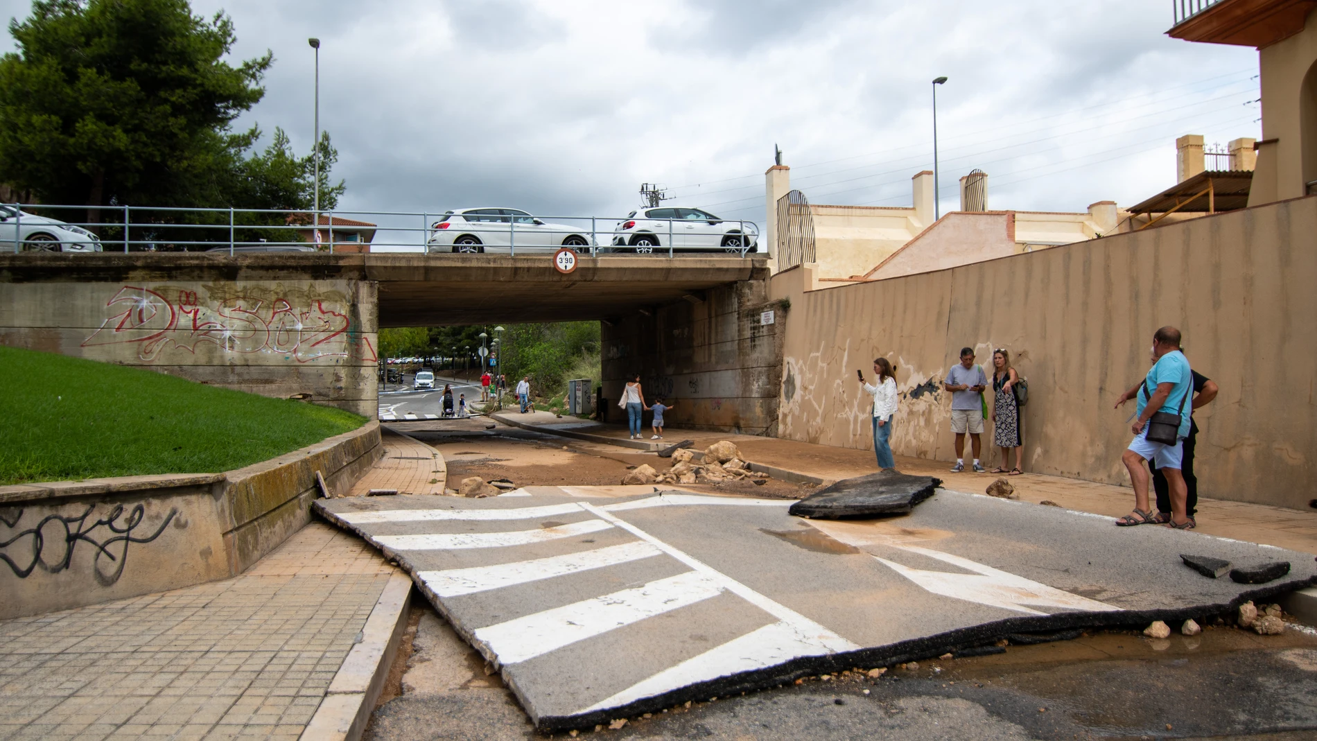 Las tormentas han dejado numerosos destrozos en Tarragona