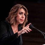 La secretaria general del PSOE-A y ex presidenta andaluza, Susana Diaz