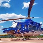 Helicóptero Bell412 robado de la base de Cuenca.