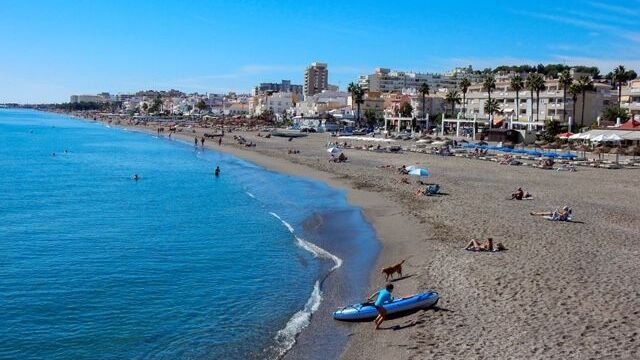 Vista del litoral del municipio malagueño de Torremolinos, en una imagen de archivo