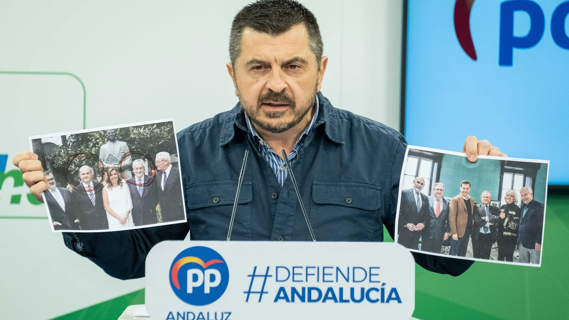 El vicesecretario general del PP-A, Toni Martín