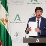 El vicepresidente de la Junta de Andalucía, Juan MarínJUNTA DE ANDALUCÍA14/04/2020