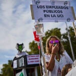 Decenas de miles de empleados públicos de toda España, en la última manifestación convocada por la Central Sindical Independiente y de Funcionarios (CSIF)