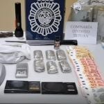 La Policía Nacional desmantela un "narcopiso" en el madrileño distrito de Tetuán (Madrid)