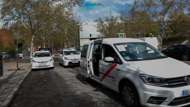 Imagen de taxis de Madrid