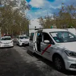 Imagen de taxis de Madrid