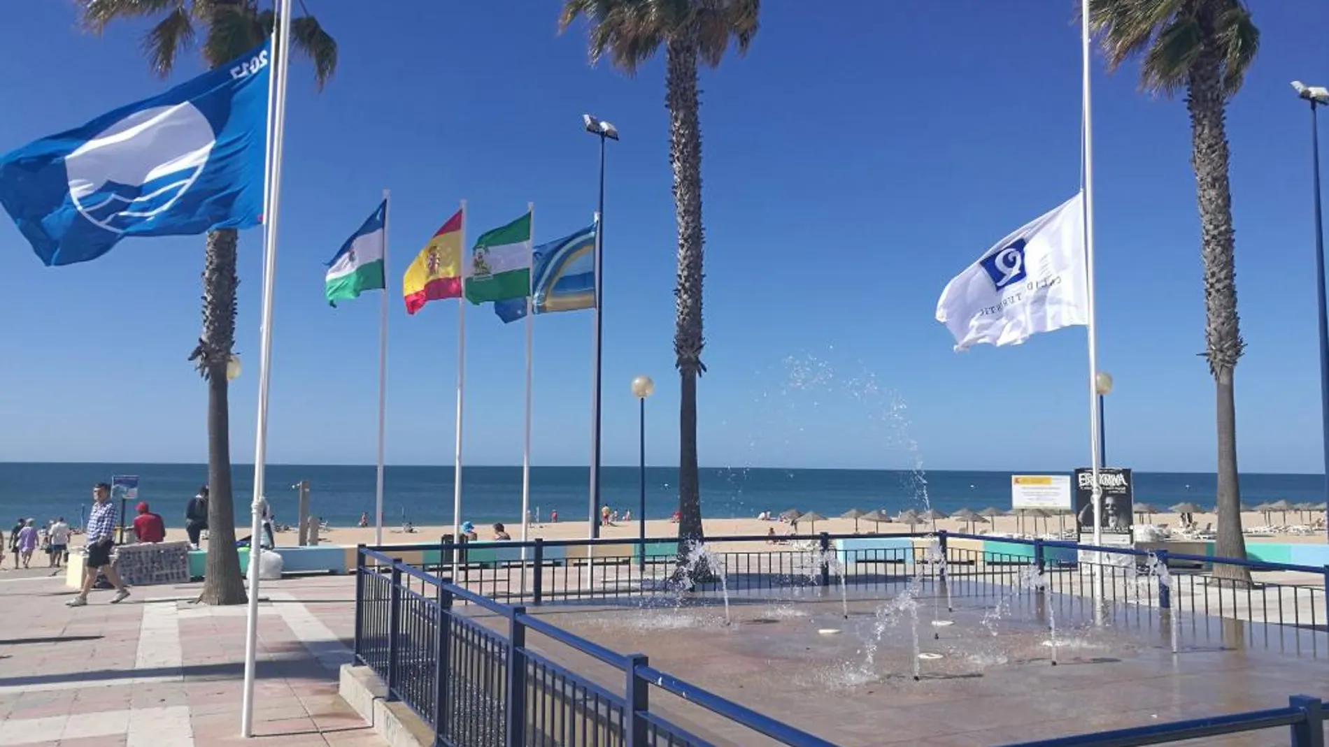 Playa de la Antilla, en el municipio onubense de Lepe
