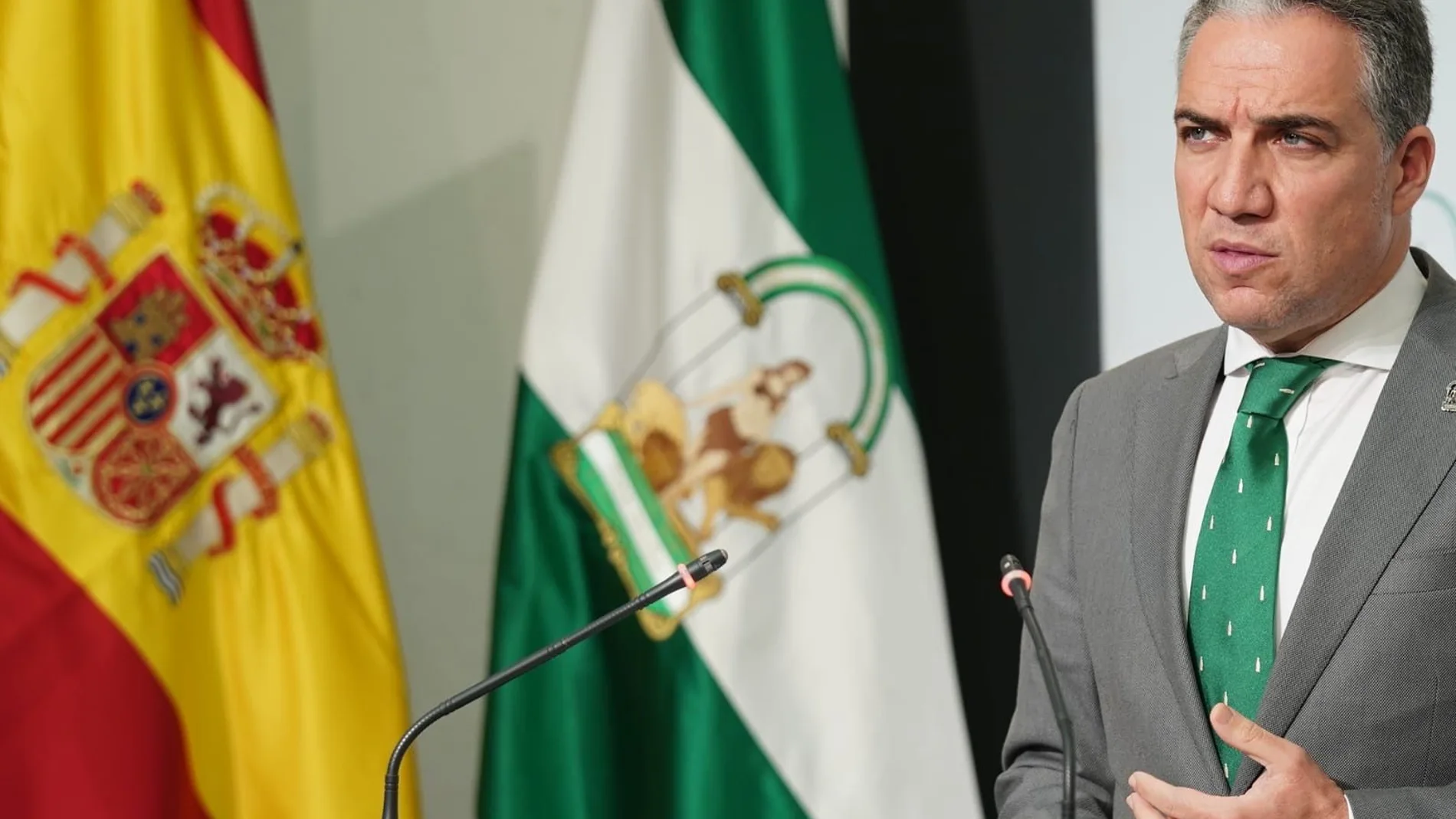 El portavoz del Gobierno andaluz, Elías Bendodo