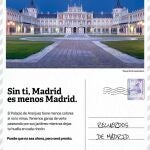 Cartel promocional de la campaña para promover el turismo de la Comunidad 'Recuerdos de Madrid'.