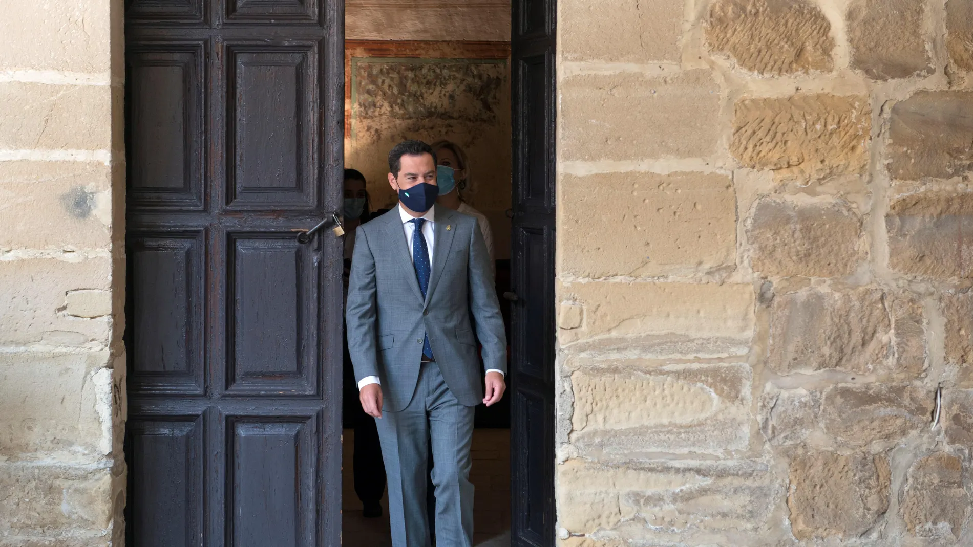 El presidente andaluz, el popular Juanma Moreno