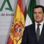El presidente de la Junta de Andalucía, Juanma MorenoJUNTA26/03/2020