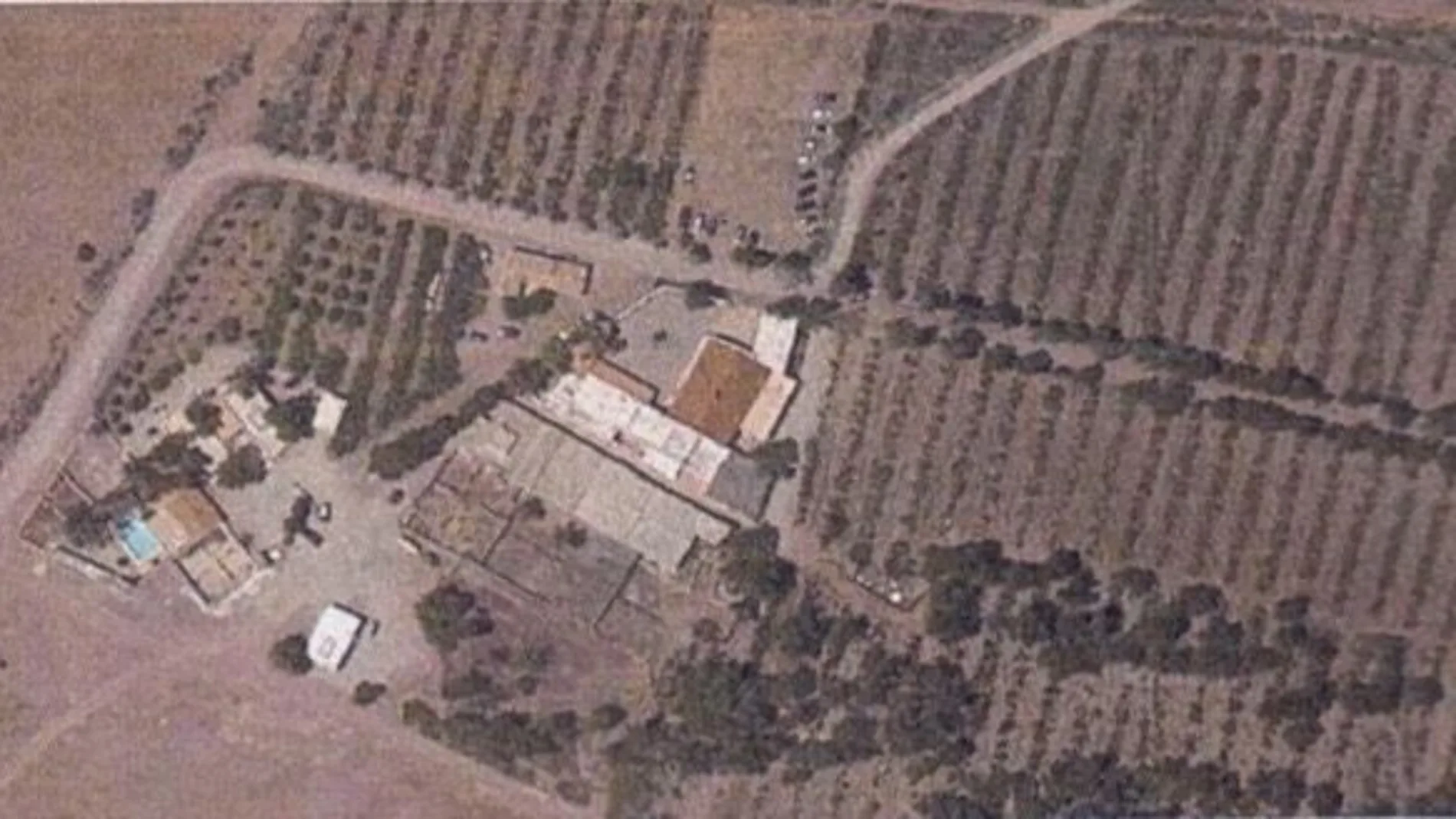 Vista del área del cortijo al que se quiere dar uso turístico situado en el término municipal de Níjar, en Almería