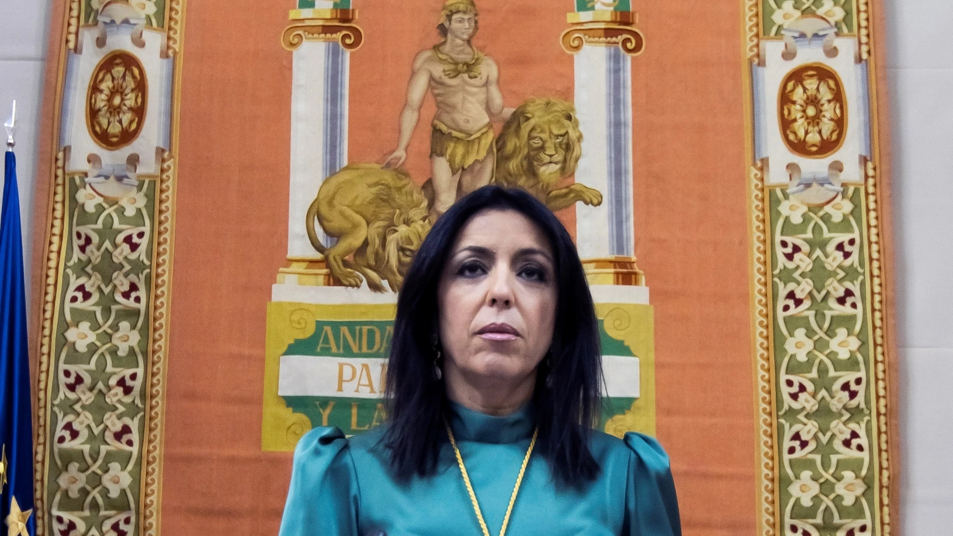 La presidenta de la Cámara autonómica andaluza, Marta Bosquet
