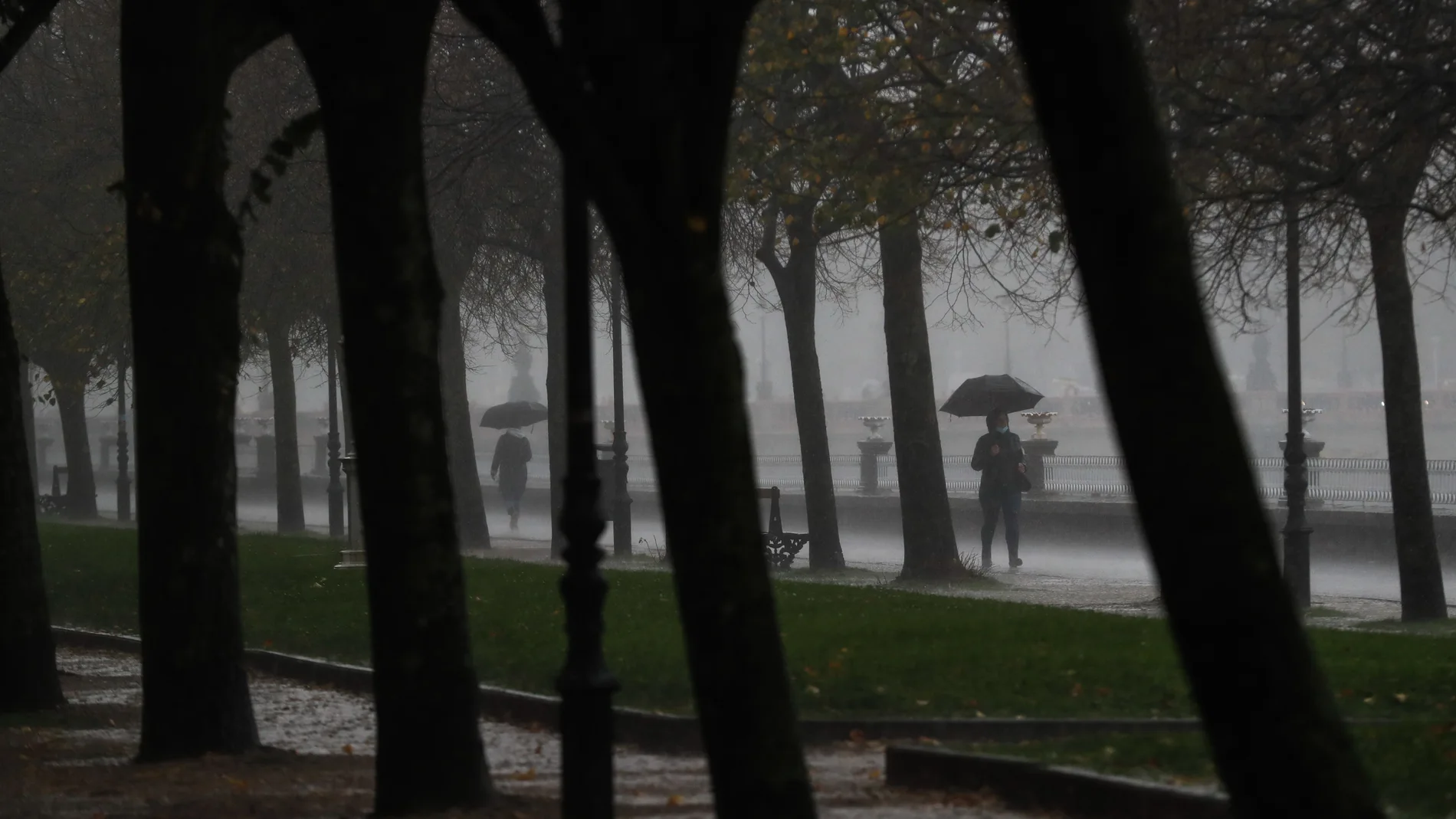 Las lluvias en Galicia podrían ser localmente fuertes