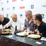 Susi Díaz, Paco Torreblanca, José Piñero y ‘El Langui’ eligen un arroz con salmonetes y ñora como ganador del concurso Mejor Arroz del Mediterráneo