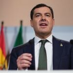 El presidente andaluz es Juanma Moreno, en la imagen