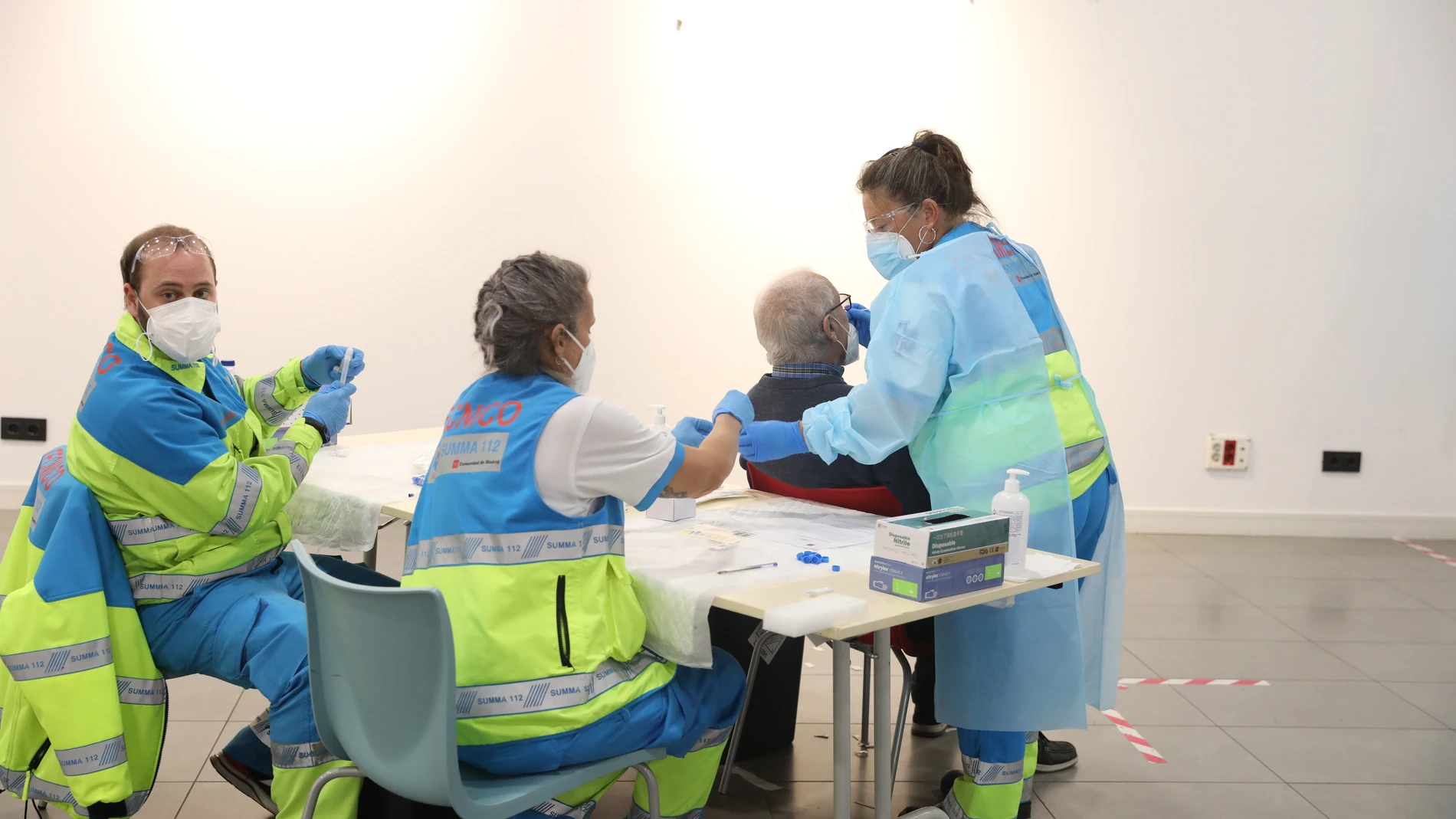 Los tests de antígenos en Fuenlabrada comienzan hoy en el centro ‘Tomás y Valiente’