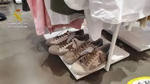 Zapatillas falsificadas