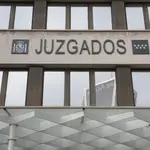 Entrada de los Juzgados de Plaza de Castilla