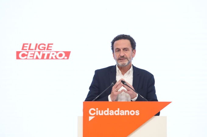 El candidato de Ciudadanos (Cs) a la presidencia de la Comunidad de Madrid, Edmundo Bal
