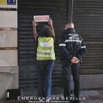 La Policía Local de Sevilla precinta un bar al incumplir las medidas anti covid
