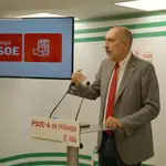 El precandidato a las primarias del PSOE-A para elegir candidato a la Presidencia de la Junta de Andalucía, Luis Ángel Hierro