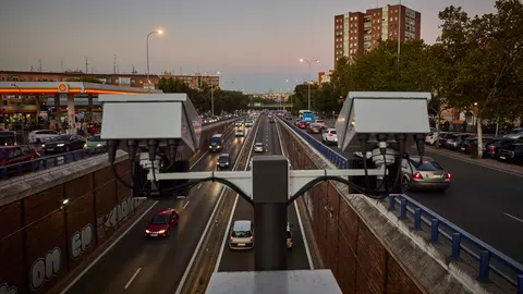 Plaza Elíptica, una de las zonas de Madrid controladas en su polución