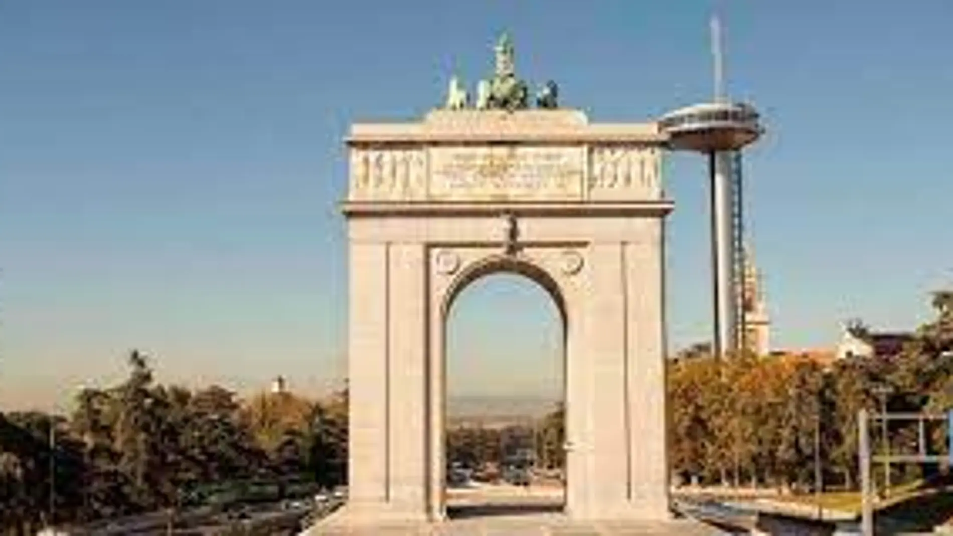 Arco del Triunfo de Moncloa, en Madrid