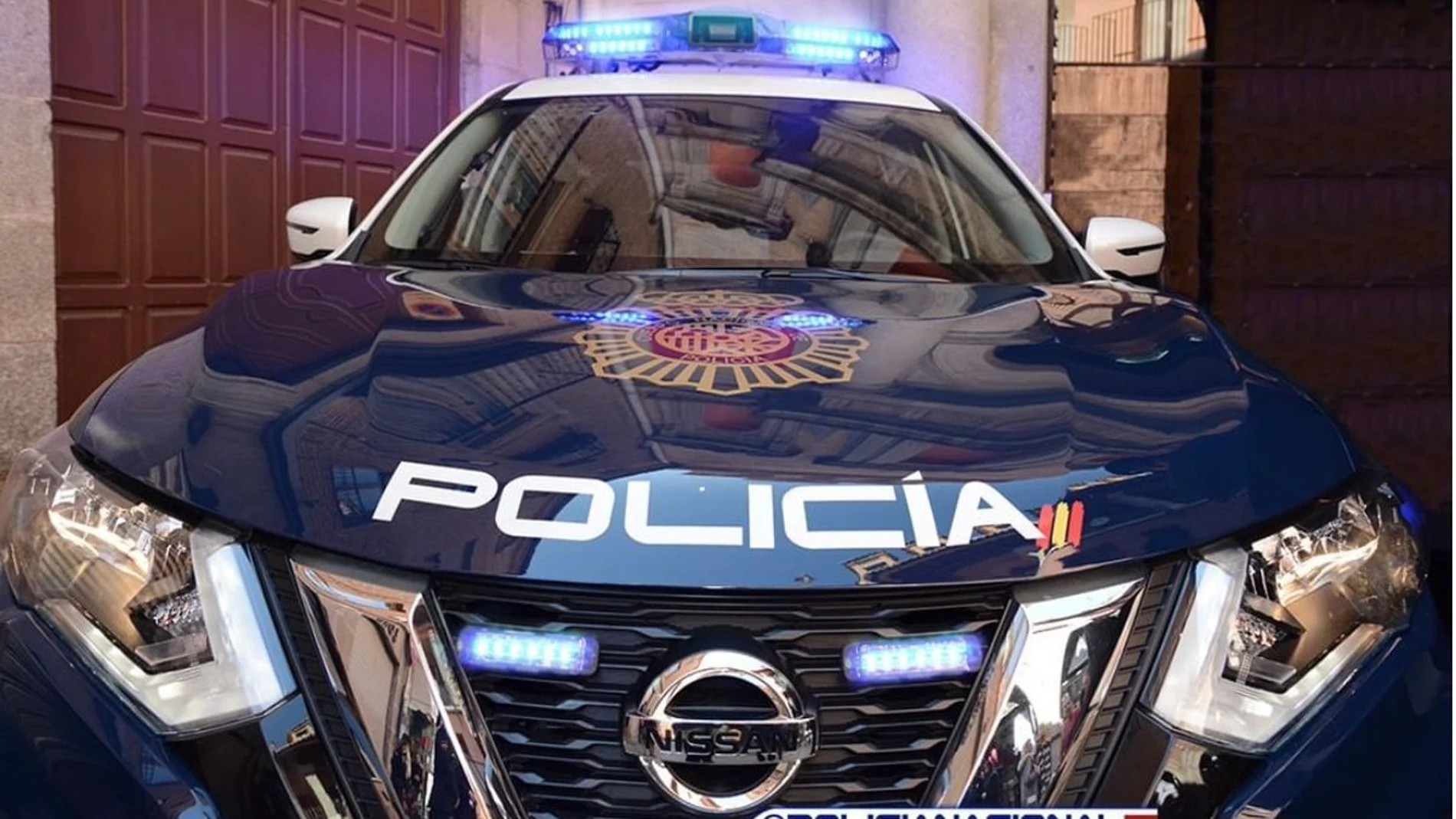 Coche de la Policía Nacional