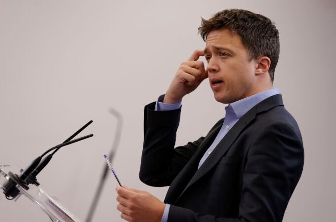 El portavoz de Más País, Íñigo Errejón