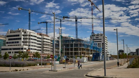 Edificios de viviendas en venta en el barrio madrileño de El Cañaveral