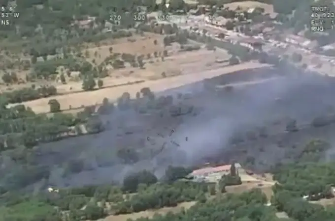 Controlado un incendio en Pinilla del Valle que ha quemado seis hectáreas