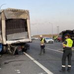 Accidente en la M-50