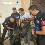 Buitre rescatado en Madrid