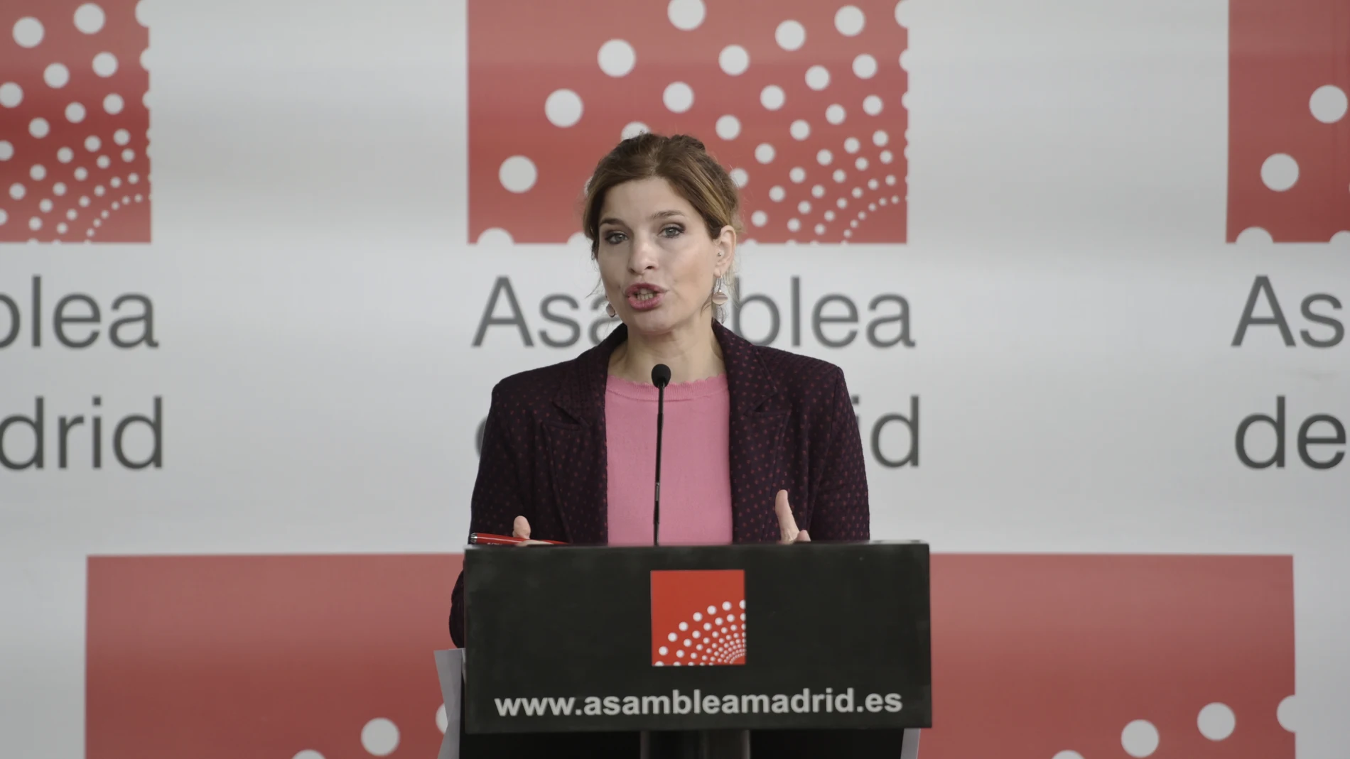 La ya ex portavoz del PSOE en la Asamblea de Madrid, Hana Jalloul