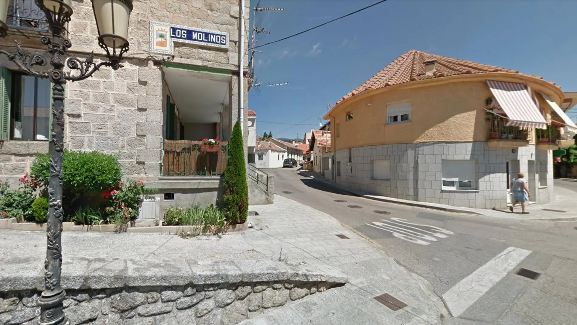 Calle Real de Los Molinos, donde tuvo lugar el atropello