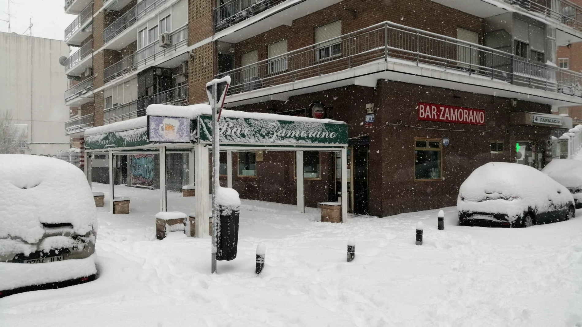 La nieve remató las economías de comerciantes y hosteleros en plena crisis pandémica