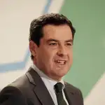 El presidente de la Junta de Andalucía, el popular Juanma Moreno