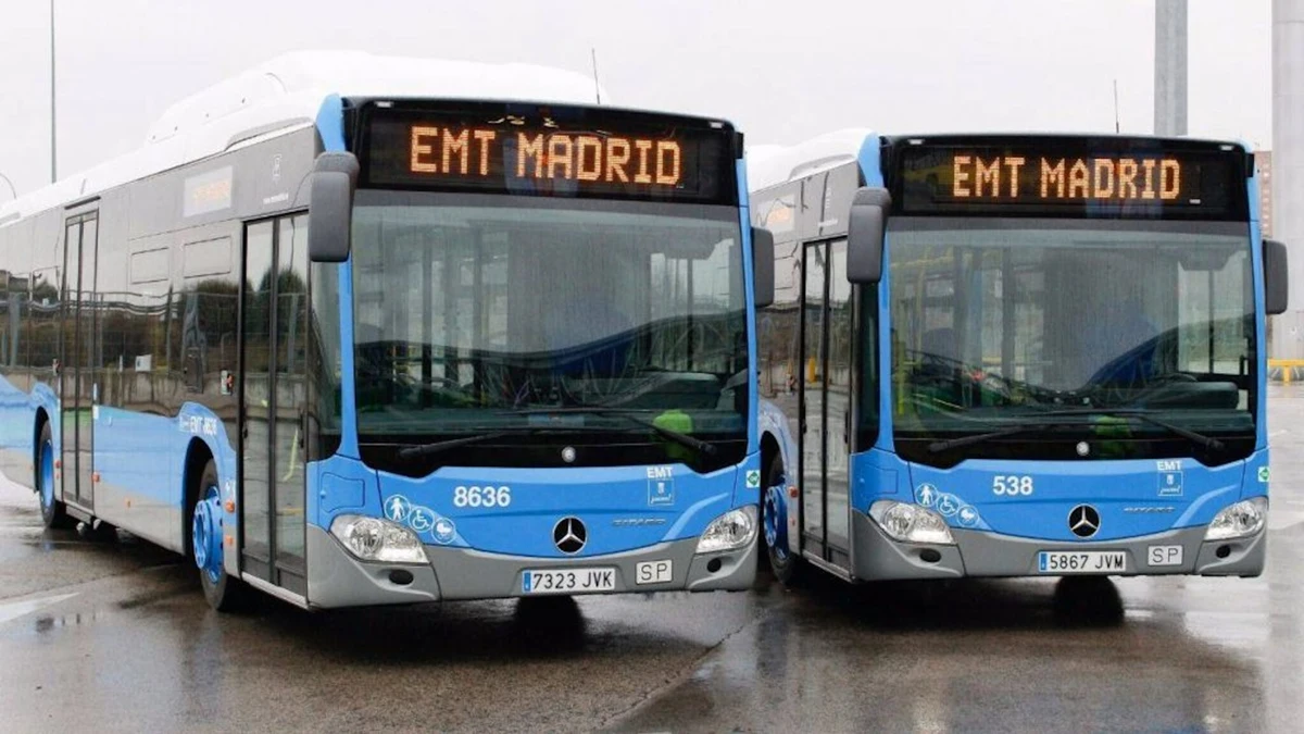 Los autobuses de la EMT de Madrid vuelven a ser gratis