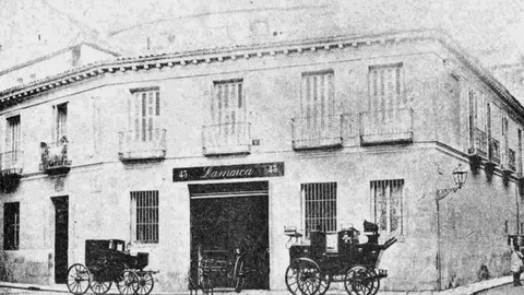 Lamarca en la calle Barquillo de Madrid