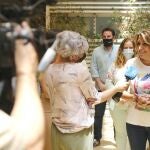 La socialista Susana Díaz, en el octavo día de campaña de las primarias del PSOE andaluz