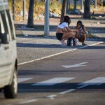 Ambiente de prostitución en las calles